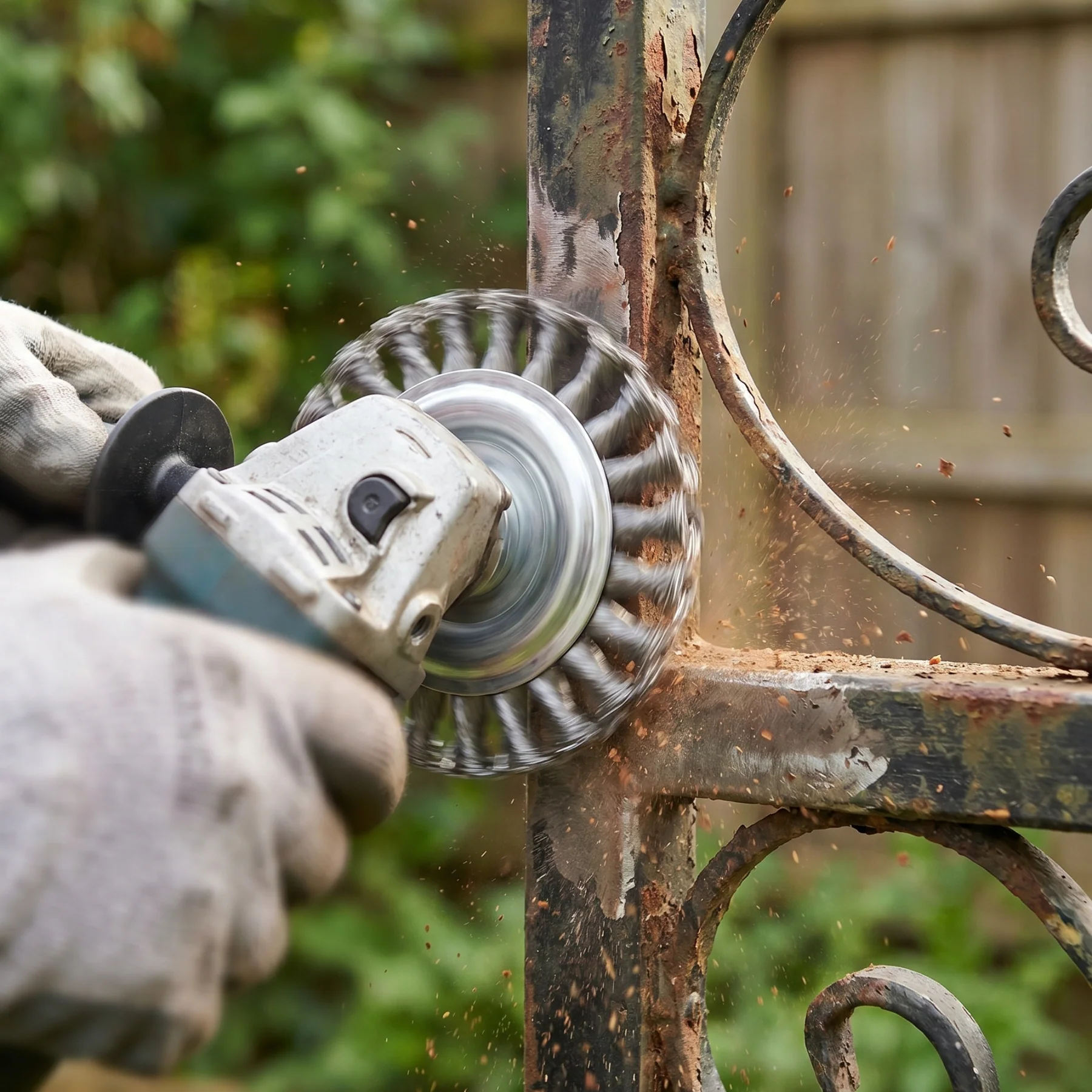 Weed Trimmer Head Brush Cutter Integrated Mounting Plate - Image 4